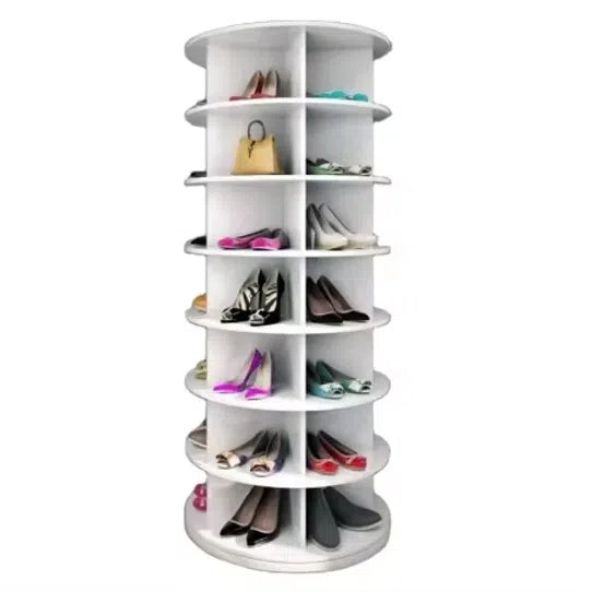 Rotating Shoe Cabinet